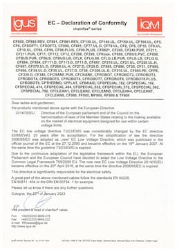 EG - Übereinstimmungserklärung