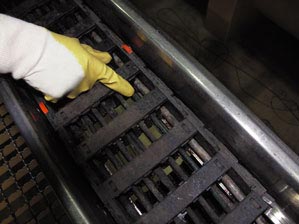 e-kette® verbaut in Kompostieranlage