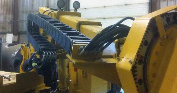 Arbeitsplattform für den Tunnelbau