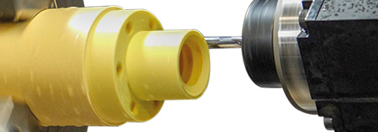 Drehen eines Bauteils aus iglidur® Hochleistungspolymeren