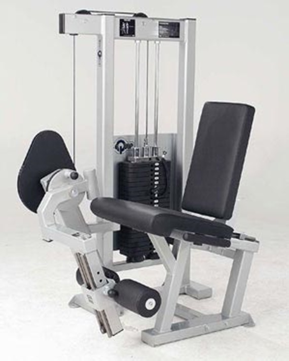 Beinpresse an Fitnessgerät 