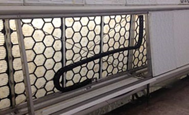 Traversensystem in der vertikalen Landwirtschaft