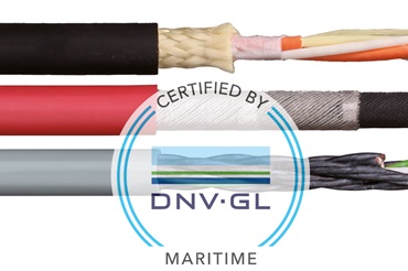 chainflex Leitungen mit Logos DNV-GL und 36 Monaten Garantie