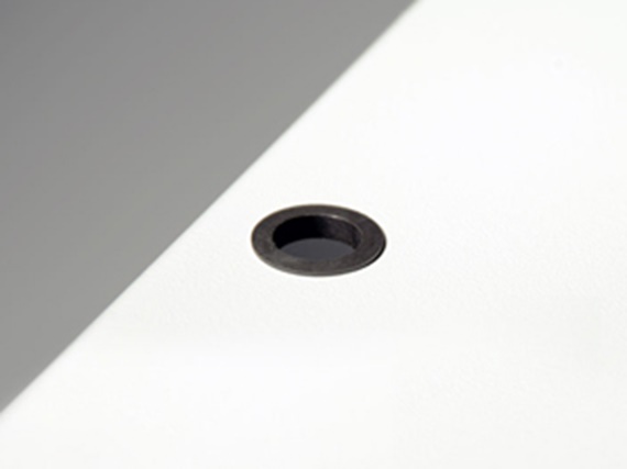 Nahaufnahme des eingesetzten iglidur® GFM-1517-05 Gleitlagers