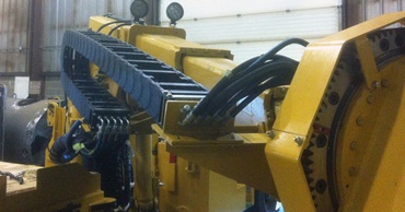 Arbeitsplattform für den Tunnelbau