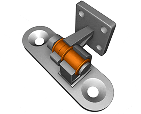 Türscharnier im Auto