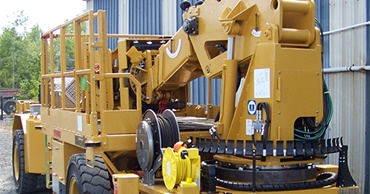 Nutzfahrzeug für den Bergbau