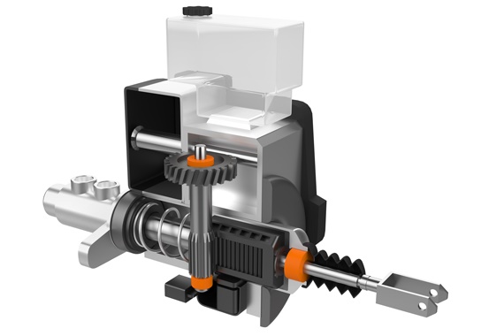 Bremskraftverstärker mit iglidur Gleitlagern