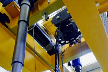 e-spool in Brückenkran