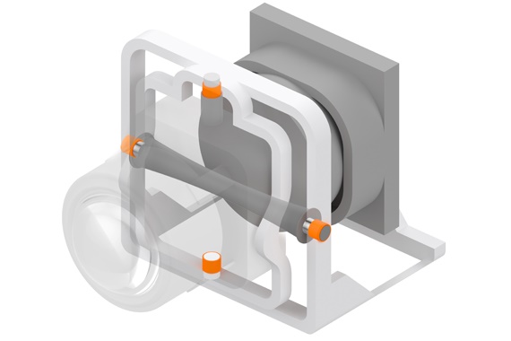 Scheinwerfer mit iglidur Gleitlagern