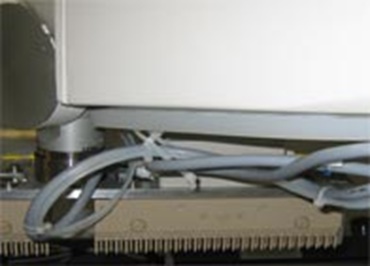 Kabelführung am Roboter 