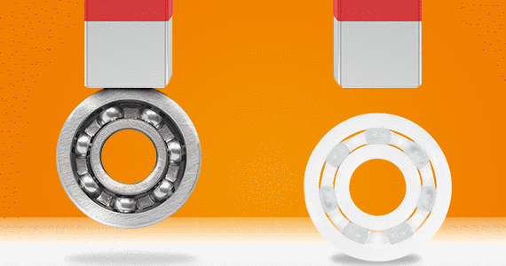 Kunststoff Kugellager sind unmagnetisch und stromisoliert