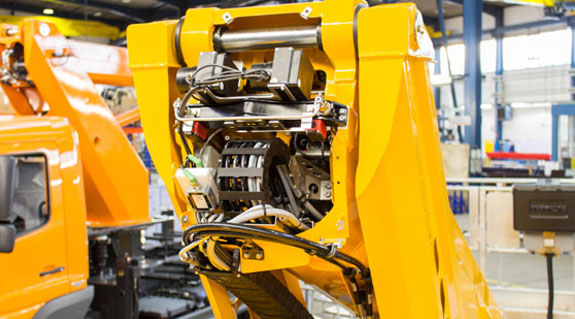 readychains in Hubarbeitsbühnen